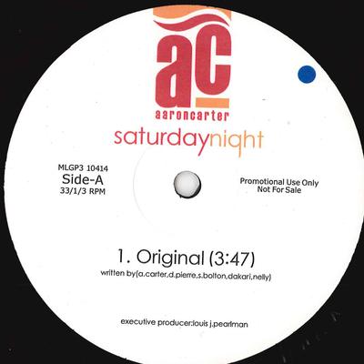 12inch Record AARON CARTER - Saturday Night MLGP310414 AARONCARTER 2005 Unknown Rap & Hip-Hop/R&B Used