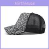 Pattern Geometric Check Baseball Cap With Windproof Features For Wear Daily