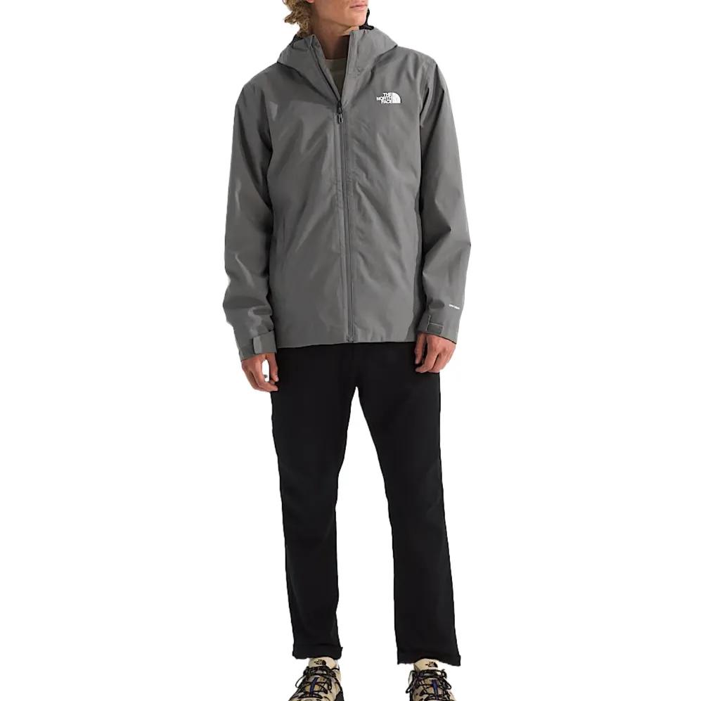 THE NORTH FACE Windbreaker Jackets Men's Smoked Pearl Hooded (Non-detachable) Moderate (Unisex) Windbreaker Jackets NF0A8G0S | Smoked Pearl