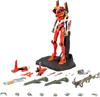 Evangelion Unit 2 from the New Theatrical and Zinc Alloy Action Figure Robo-Dou Edition, Non-scale ABS, PVC, POM, Pre-painted