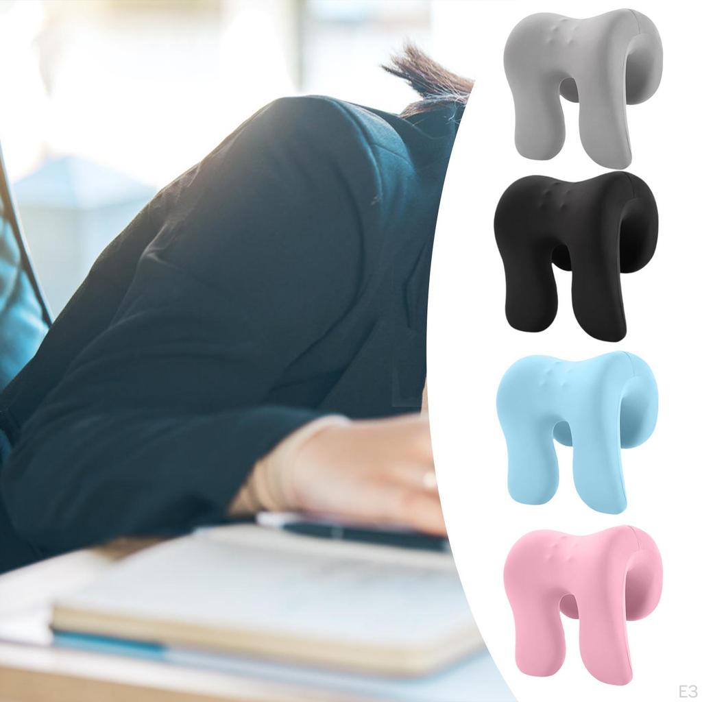 Desk Pillow, Face Soft, Multifunctional, Ergonomic, Zippered, Neck Support