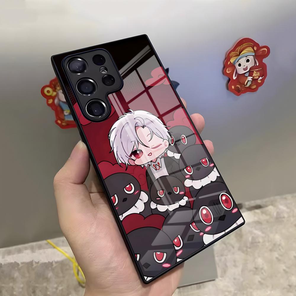 Caleb Love And Deep Space Phone Case For Samsung S25 Ultra S23 S22 S24 S20 Fe S21 Plus A54 A53 A16 Glass Cover