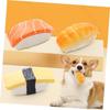 2025 Sushi Shaped Dog Toy, Soft Latex Squeaky Toy Perfect For Small To Medium Dogs, Innovative Food Themed Canine Play Toys New