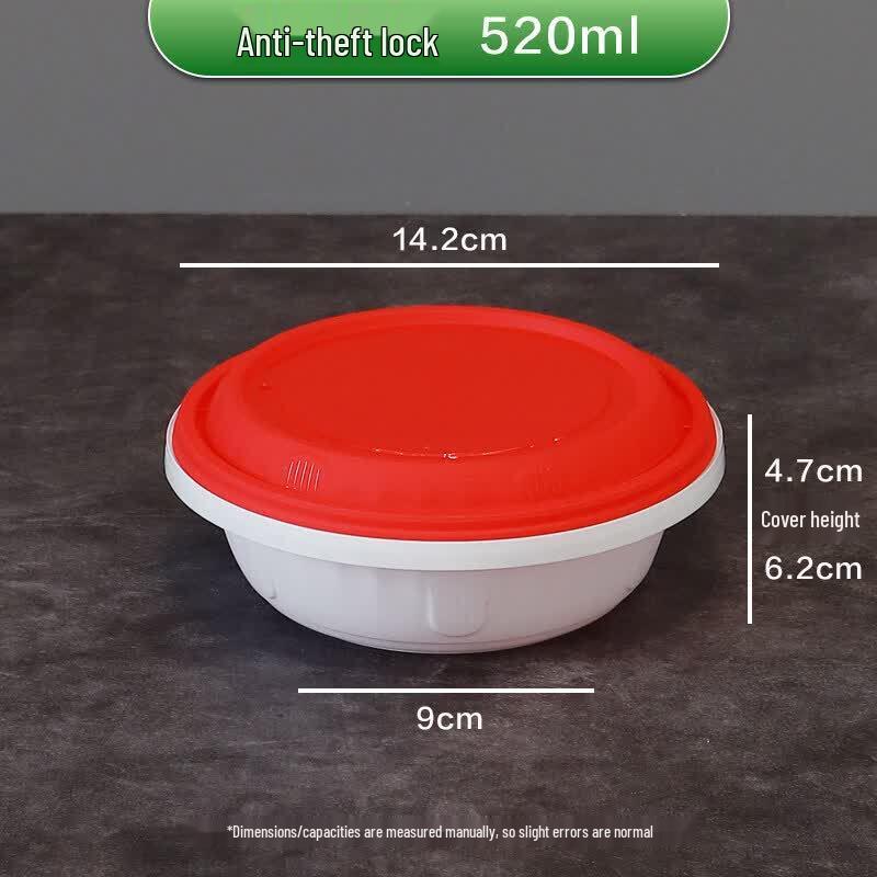Disposable Round Takeout Food Container