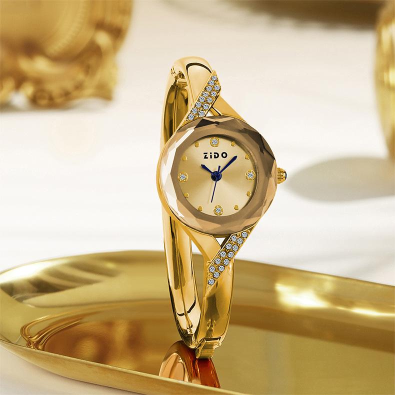 Watch Bracelet Watch Niche Light Luxury Women S Watch Alloy High-End Bracelet Watch Women bare watch