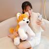35/45cm Cute Akita Dog Plush Toy Stuffed Animal Soft Hug Plushies Fluffy Comfortable Lovely Dog Doll Birthday Gifts Child Girl