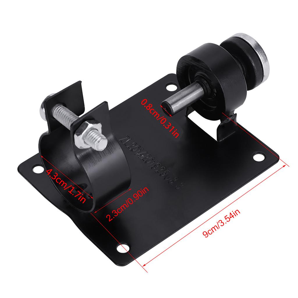 13mm Electric Drill Cutting Stand Holder Seat Bracket for Stable Cutting Polishing Grinding