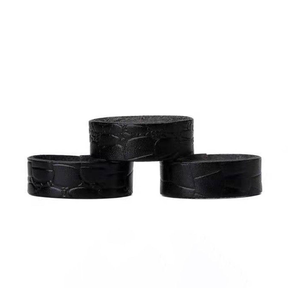 3PCS Cow Genuine Leather Belt Loop Keepers DIY Waist Belt Holders For 3.5/3.8cm Belt Accessories