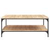  Coffee Table, Sonoma Oak Color, 100x100x40 Cm