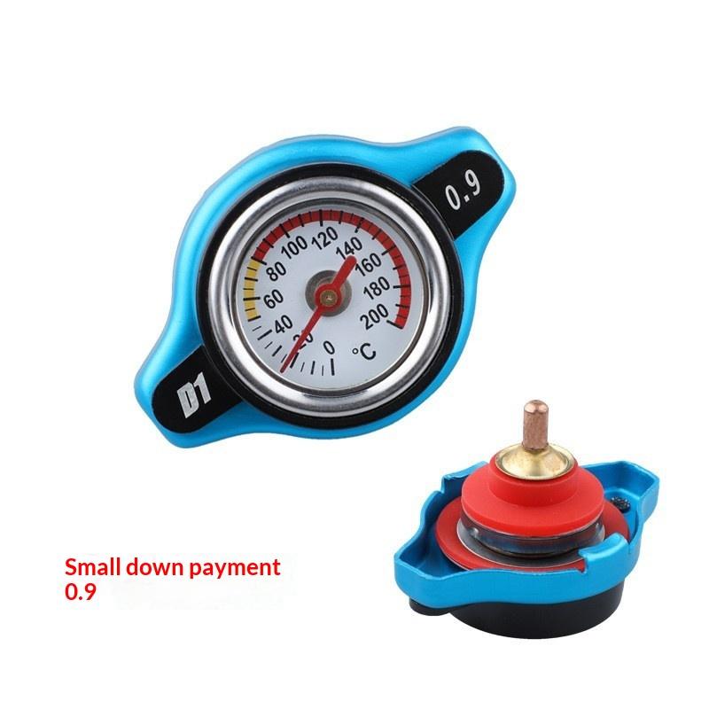 0.9Bar 1.1Bar Big Or Small Head Motorcycles Car Thermost Radiator Cap Cover Water Temperature Gauge Cover Utility Safe