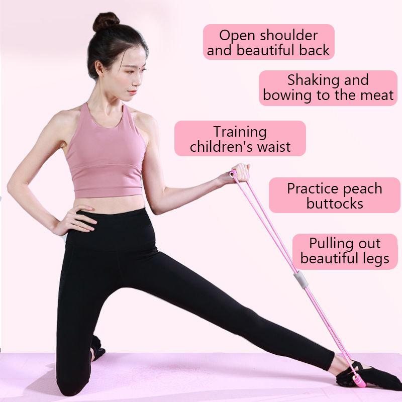 Widerstandsbänder mit Schaumstoff, Sport zu Hause, Yoga, Fitnesszubehör, Gummizugseil, Trainings- und Übungsgymnastikgeräte für Frauen