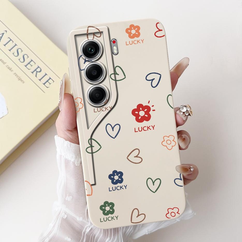 For Tecno Camon 40 Pro 4G Case CM6 Luxury Art Painted Cover Shockproof Phone Case For Tecno Camon40 Camon 40 Pro CM7 Soft Fundas