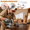 Grooving Tool Precision L-shaped Handle-Free Slotting Mold For Professional Cabinet Makers Furniture Manufacturing Technicians