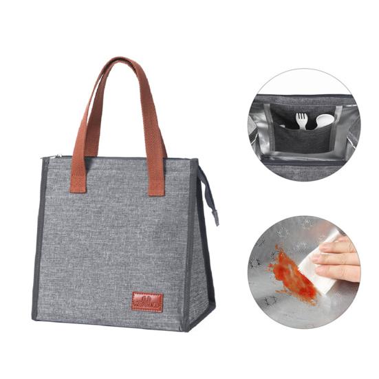 Lunch Bag Capacity Multi-layer Large Thickened Waterproof Heat Preservation with Handle Portable Food