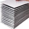 Алюминиевая Фольга Бутиловая Автомобильный Вибропоглощающий Лист Звукопоглощающий Звукоизоляционный Водонепроницаемый Коврик для Пола Багажника Автомобиля Тепловые Экраны 2