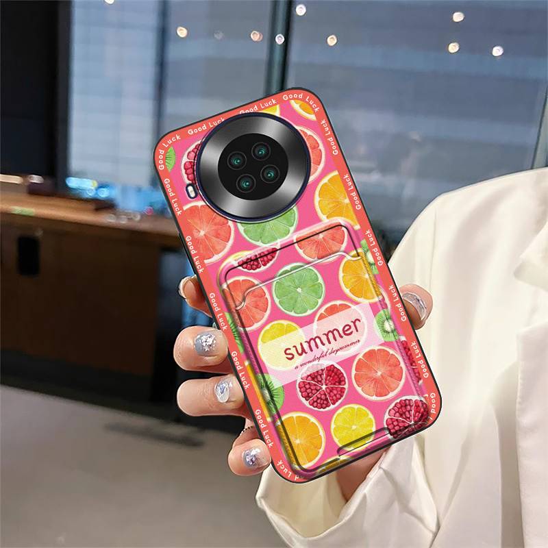 Soft case TPU Phone Case For Cubot Note20 Shockproof Card bag Cute Back Cover Dirt-resistant Full wrap protective Cover