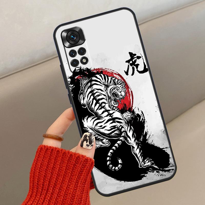 Fashion Animal Tiger Art Case For Xiaomi Redmi Note 14 13 12 11 10 15 Pro Plus Cover For Redmi 15 15C 12C 10C 13C 14C