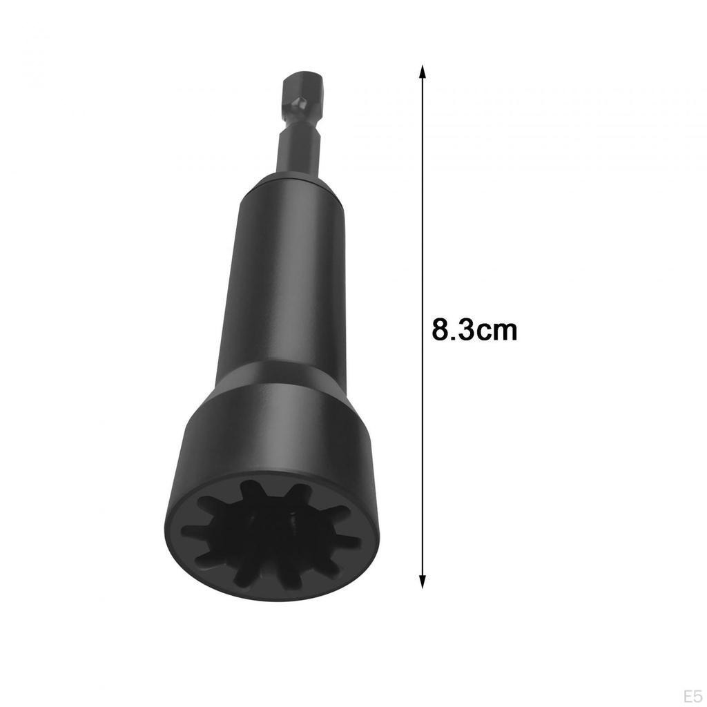 Compact Wire Twisting Tool with 1/4" Chuck - Efficient Electrician Accessory for Power Drills