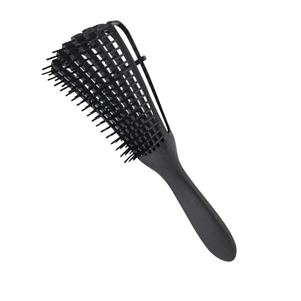 Women Hair Comb Massage Scalp Detangle Hairbrush Nylon Brush Wet