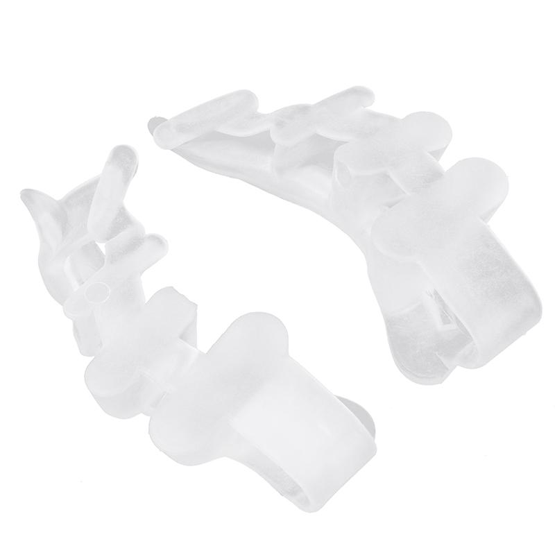 1Pair Toes Separator Suitable Bunion Corrector Material Soft Gel Straightener Spacers