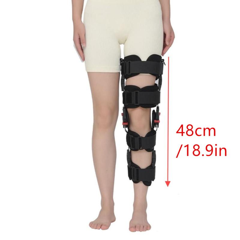 Orthopedic Support Stabilizer After Surgery Adjustable Hinged Knee Brace Knee Joint Fixation Stretcher Leg Recovery Stabilizers