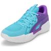 Puma Court Rider Chaos Bright Aqua Purple Glimmer Men Sneakers Blue White 379013-06