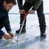 Winter Ice Fishing Shelter Fastening System Includes 6 Metal Screws And Joining Tool For Simple Arrange