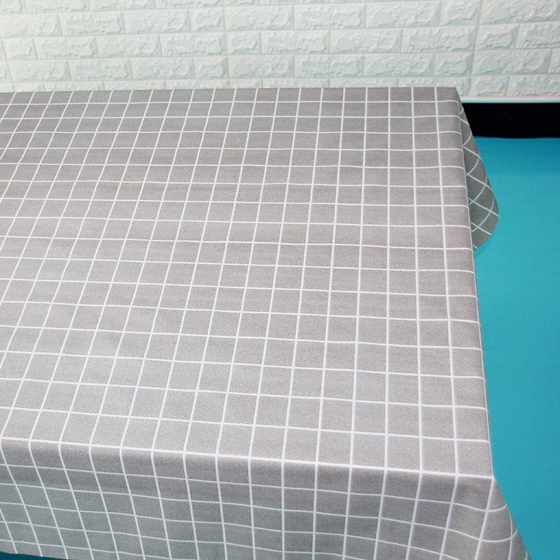

Немоющаяся водонепроницаемая маслостойкая и термостойкая скатерть с сетчатым узором одноразовая скатерть PEVA Decoration 137x90cm