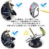 VISPREA Baitcasting Reel Specific Hole Screwdriver Hex Driver Compatible with DAIWA Reels Special Tool for Convex Slotted Screws Features a central