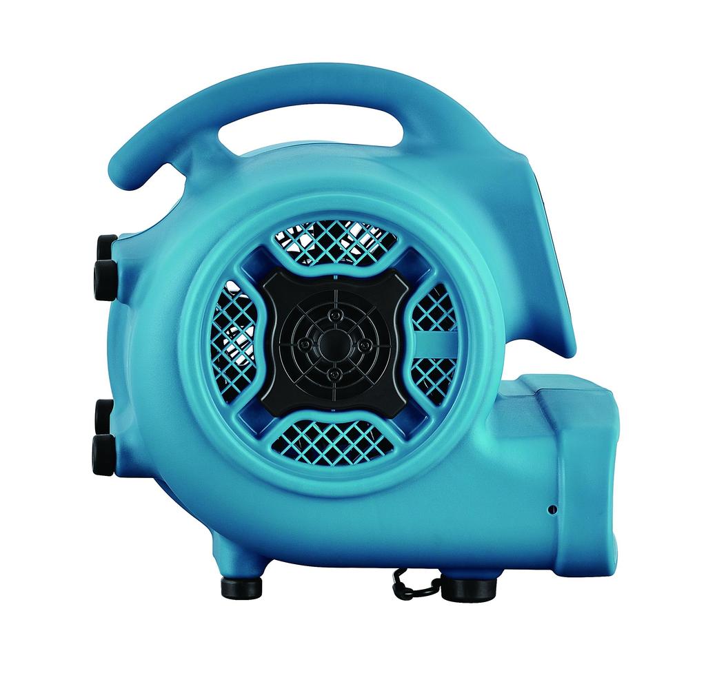 Vloerblazer XPOWER Luchtverplaatser Tapijtdroger 350W Ventilator met Timer & Grapefruit geurparels P-450T