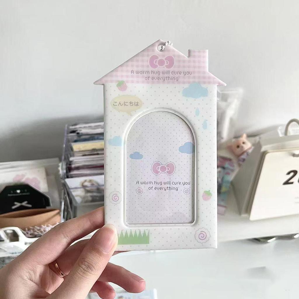 Telefon Askılı PVC Kartlık - Sevimli Fotoğraf, Okul ve Kimlik Kartı Saklama Cüzdanı