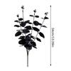 34cm Black Eucalyptus Artificial Flowers For Room Decoration Desktop Artificial Flowers Home Decor