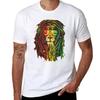 Bob Marley Rasta Lion Art for Reggae Lover T-Shirt funnys Blouse aesthetic clothes new edition mens clothing
