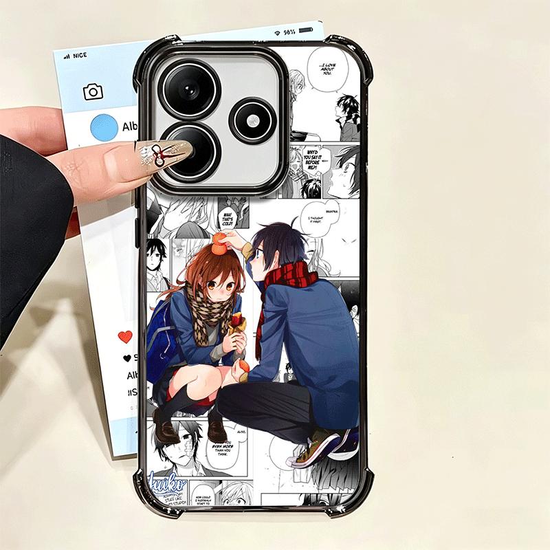 Anime Horimiya Soft Phone Case For Xiaomi Poco X7 X8 Pro Max X6 X5 X3 F8 Ultra F7 M8 M7 M5S Redmi 15C 15A 15 14C 13C 12C 13 12