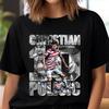 Soccer Player PNG T-Shirt Design: Pulisic Comic Image Graphic Shirt Sublimation, DTF (Instant Download)