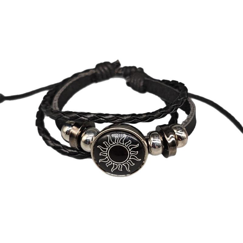 Sun & Moon Lovers Adjustable Bracelet - Best Friends, Internet Celebrity Style, Hot-Selling Niche for Students