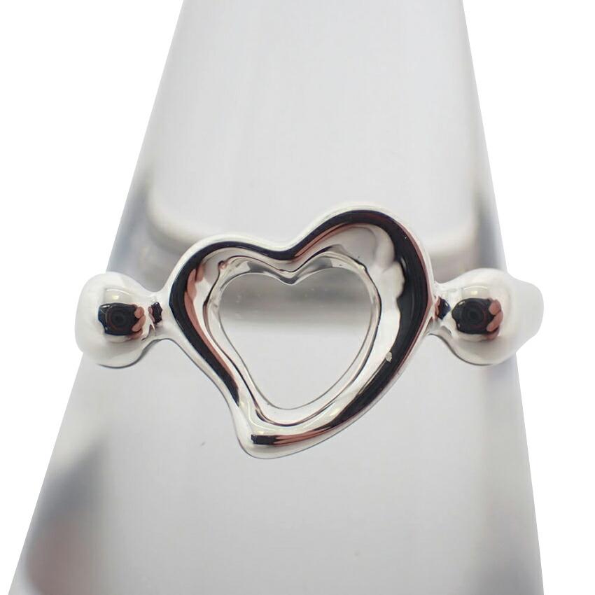 

[Used] TIFFANY/Tiffany 925 Open Heart Ring/No. 12/g450-27