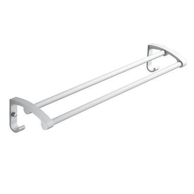 Space Aluminum Space Aluminum Towel Rack Durable Hooked Towel Hanging Towel Rack Bathroom