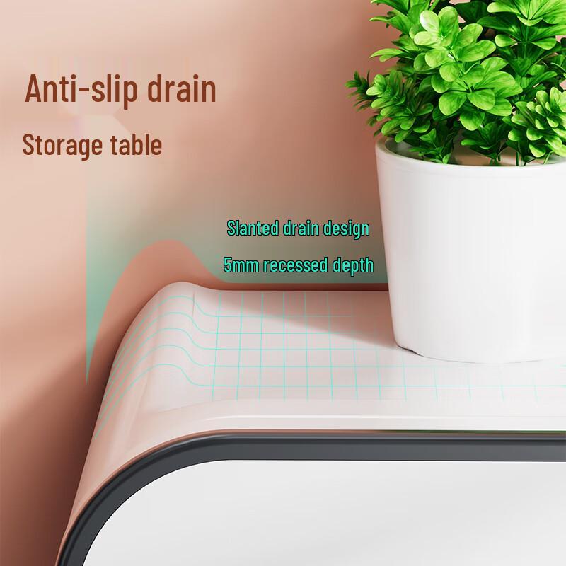 No-Drill Wall-Mounted Bathroom Tissue Box