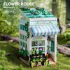 First-Class 1077Pcs Superior-Grade Garden Cottage Superior-Grade Assembly First-Class Building-Bricks Play Sets Assembly-Kit Premium-Quality