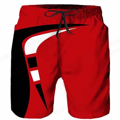 Summer Men's Swimwear Shorts Racing Beach Shorts Motorcycle Swim Trunk Men Swimsuit Surf Board Short Boy Pants Fitness Gym
