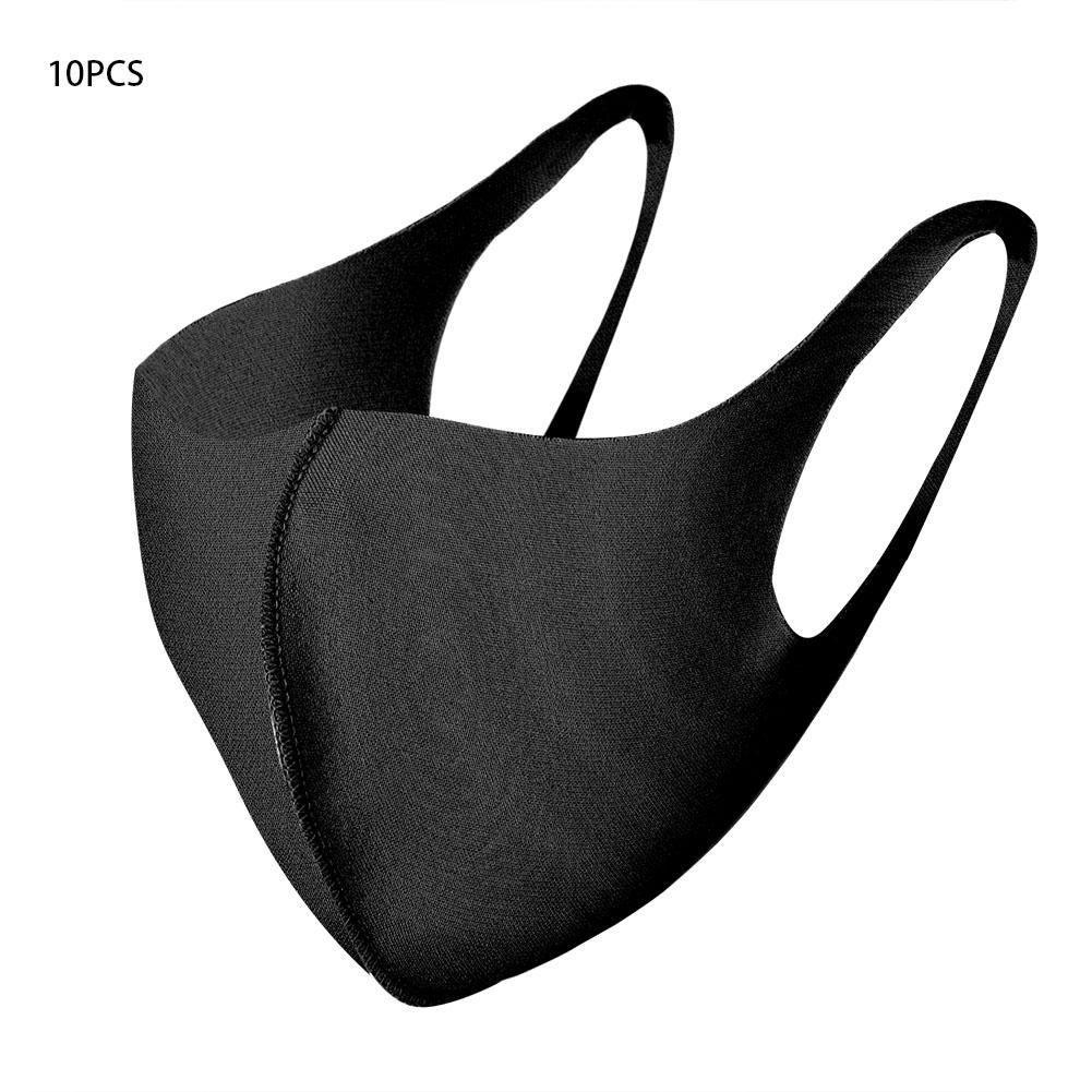 10pcs Reusable Mouth Muffle Dust Proof Sun Block Breathable Mouth Guard