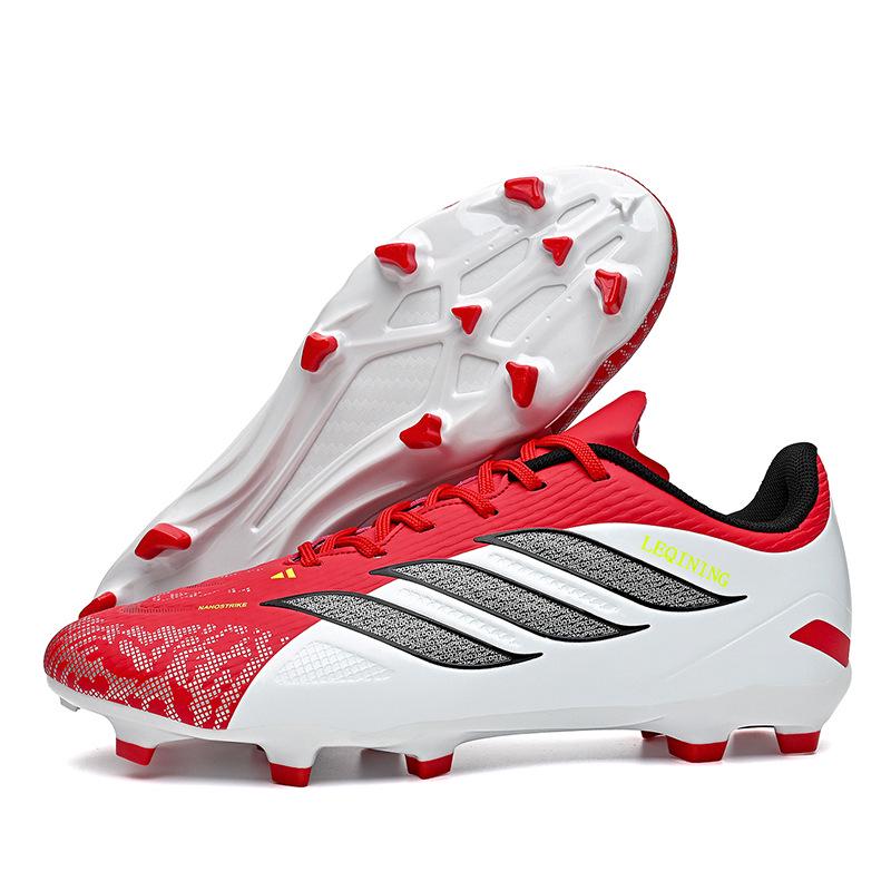 Unisex AG Long Spike Soccer Shoes - Ideal for Teens & Students In Training and Competition