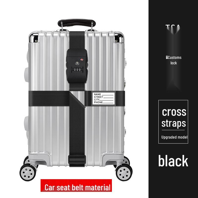 Cross Strap Suitcase Stabilizer: Secure Adjustable Travel Luggage Reinforcement