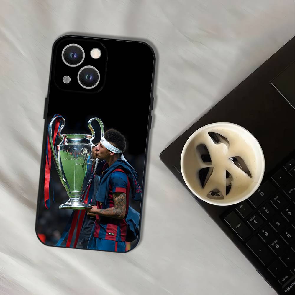Cool Football Sport N-Neymar_S Phone Case For iPhone 16,15,14,13,12,11,Pro,XS,Max,XR,Plus,E,SE4,Mini Black Soft Cover