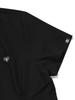 BBC EARTH W Knit Collar Point Woven Dress_Black