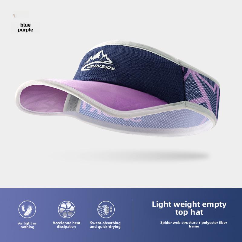 Unisex Quick-Dry Breathable Sunshade Cap for Outdoor Sports & Marathon XMZ241