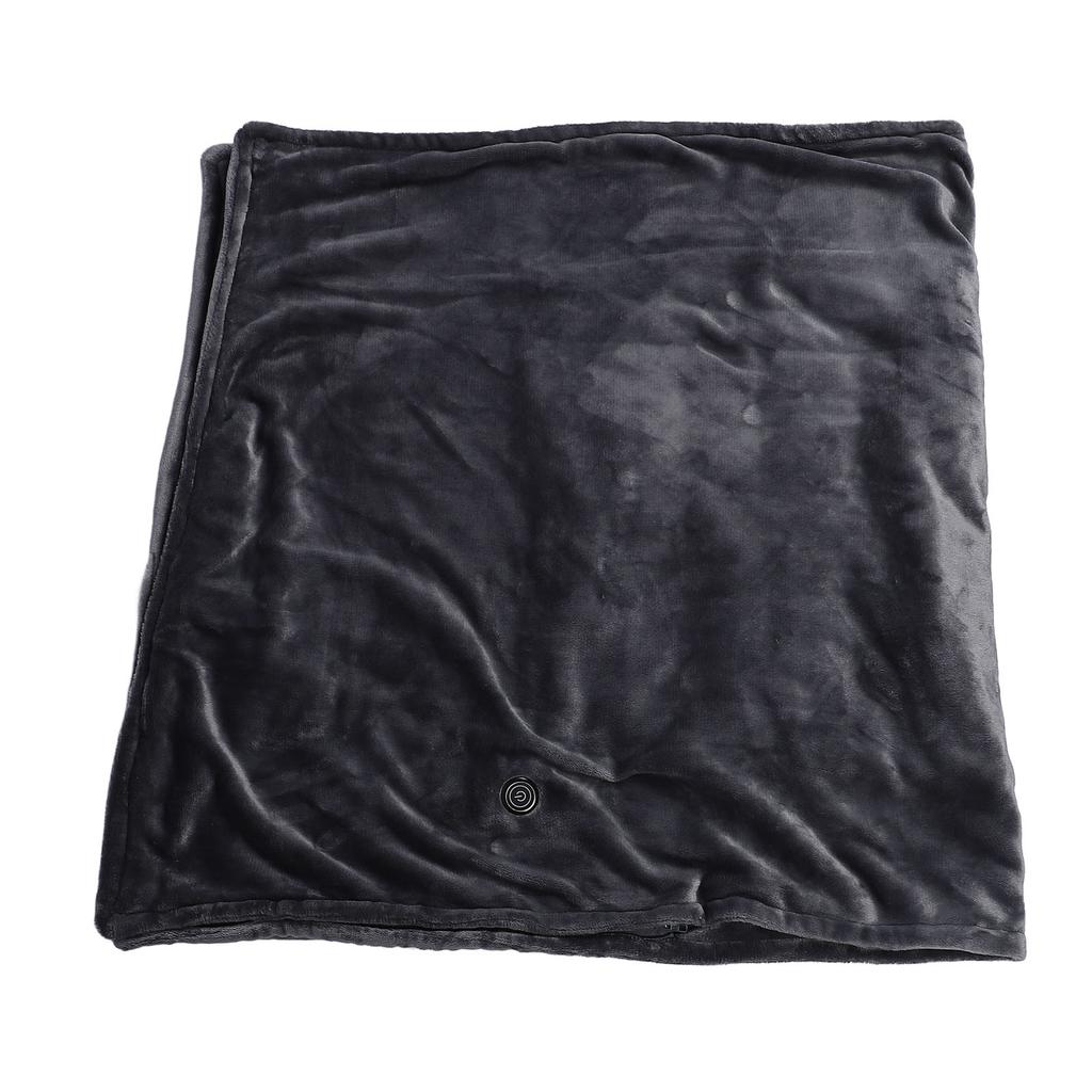 Heated Throw Blanket Wearable 5V Soft Coral Fleece USB Machine Washable 3 Speed Temperature