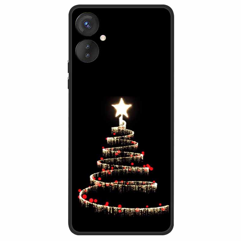 Christmas Case For Tecno Spark 9 Pro POP 5 LTE 7 7T 5 Pro Silicone Soft TPU Cover for Tecno Spark9 Pro 9Pro KH7 Case POP5 LTE