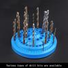 1pc Hardened Drill Bit Storage Box, Tap Milling Cutter Grinding Head, Rotatable Parts Box, Storage Accessories Tool Rack Box